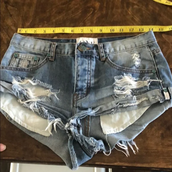 CUTEST ONE Teaspoon BANDITS shorts! Size 24! - Picture 4 of 10